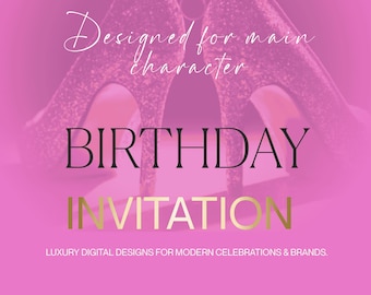BIRTHDAY  Invitations
