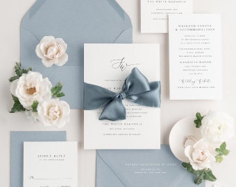 Ribbon Invitations