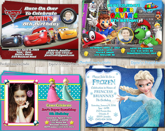 Birthday Invites (Kids)