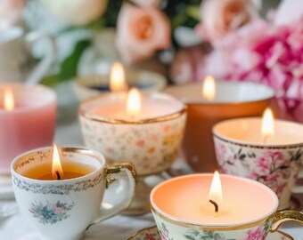 Candles - Teacups/China