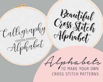 Cross Stitch Alphabets
