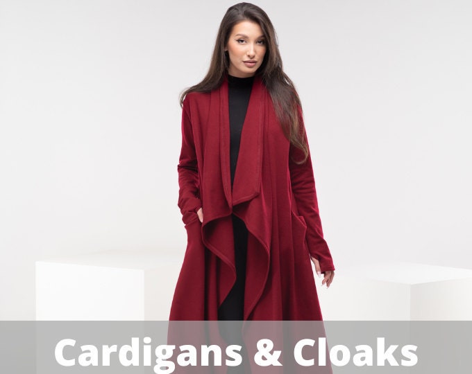 Cardigans, Cloaks, Capes