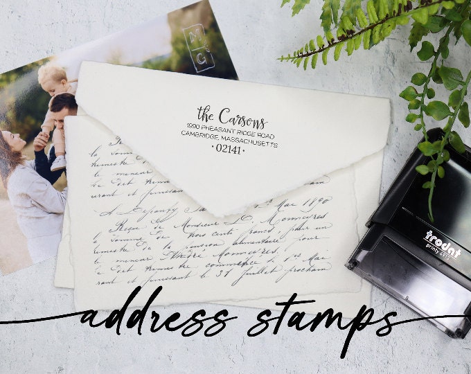 Return Address Stamps