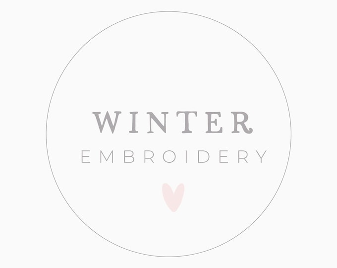 winter embroidery