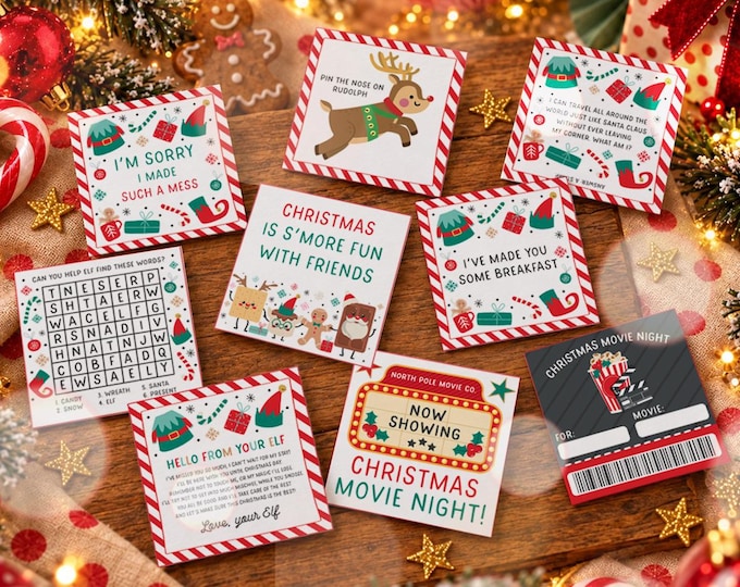 Santa And Elf Activities
