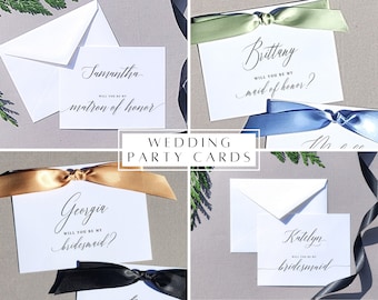 Wedding Party Cards