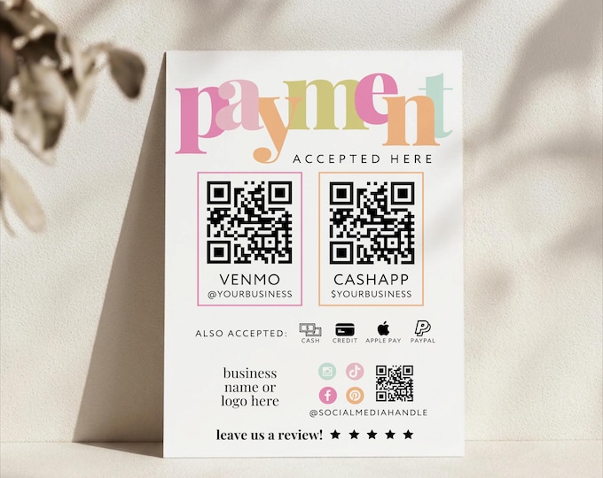 QR Signs | Price Lists