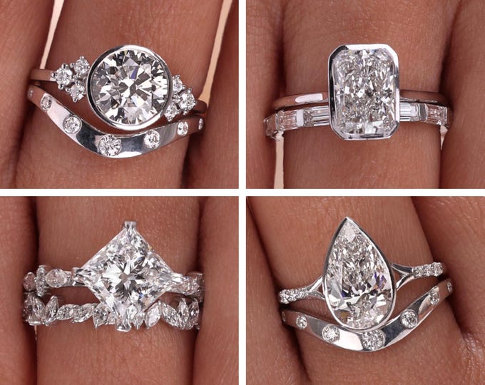 Lab Engagement Rings