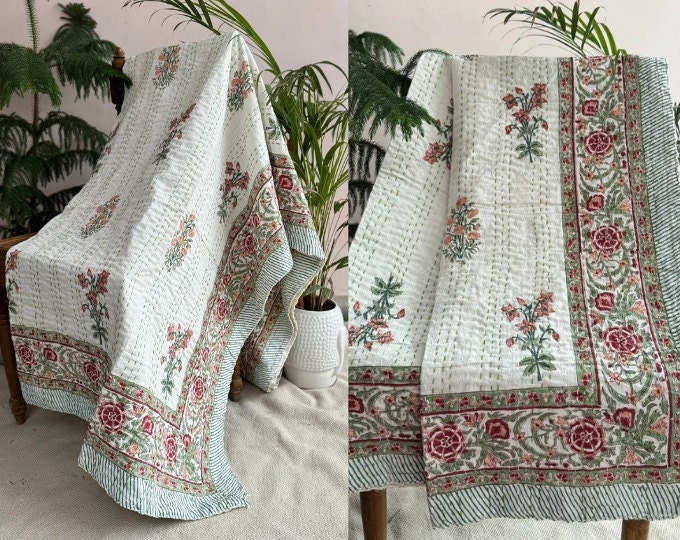 Kantha Quilt