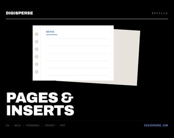 Pages & Inserts