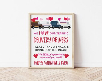 Delivery Driver Signs