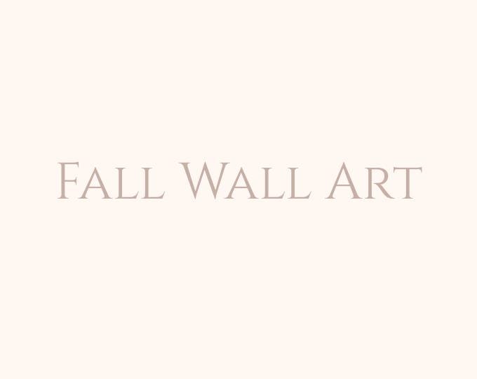 Wall Art Fall