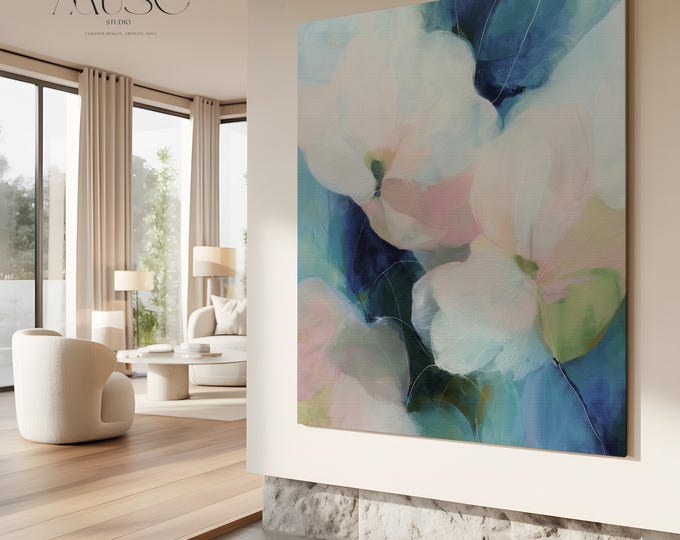 Blue Abstract Wall Art