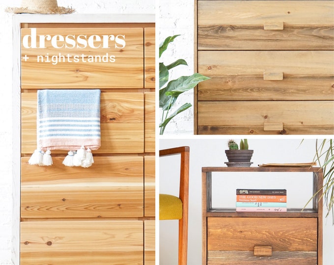 DRESSERS & NIGHTSTANDS