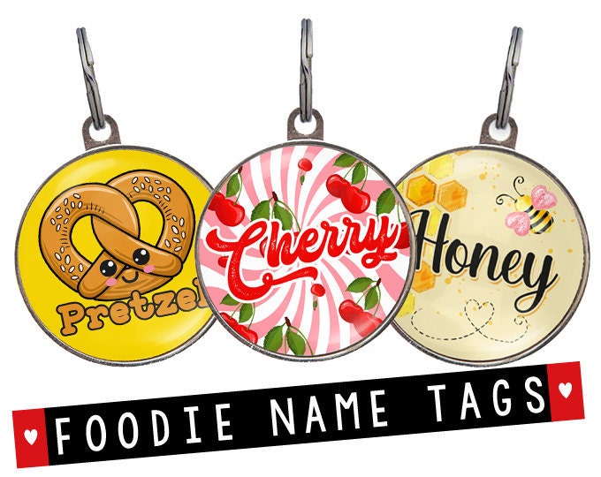 Food Dog Tags
