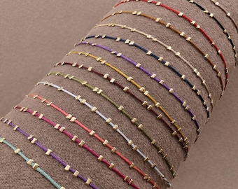 Dainty Cord Bracelets