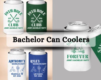 Bachelor Can Coolers