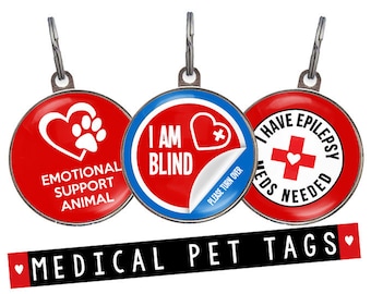 Medical Alert Pet Tags