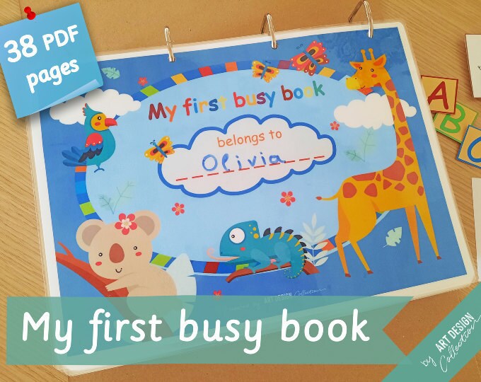 Toddler Busy Book