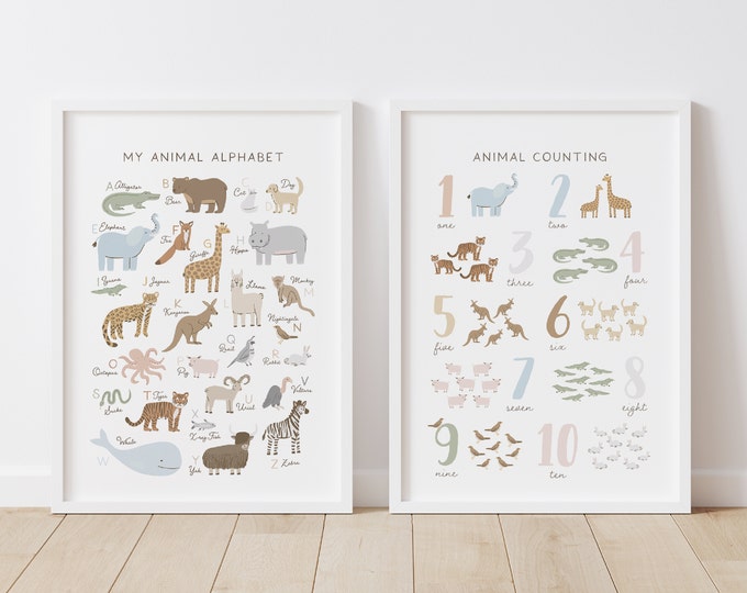 Animal Tracks Print - Little Folk Printables