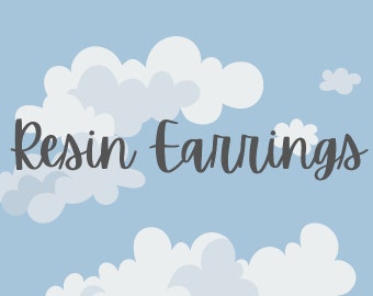 Resin Earrings