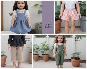 18" Doll: Fun Bottoms