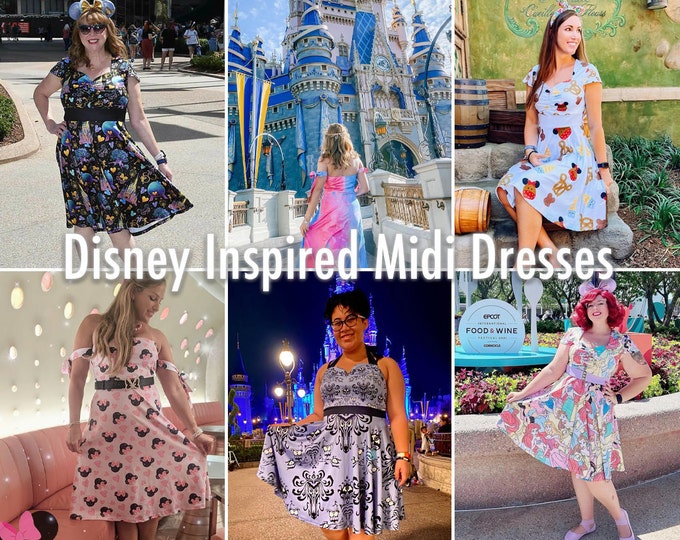 ∞ Disney - Midi Dresses