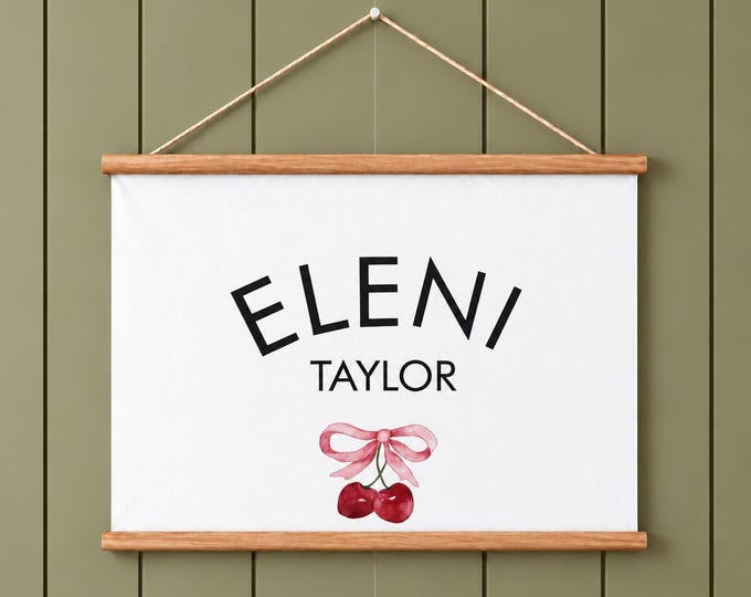 Illustrated Name Banners