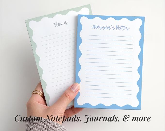 •Journals & Notepads
