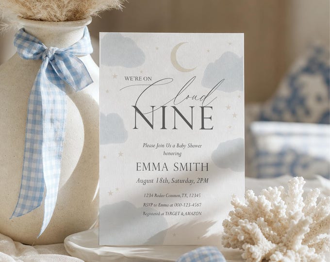 Baby shower invitation