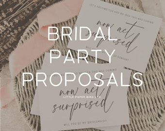 For The Bridal Party