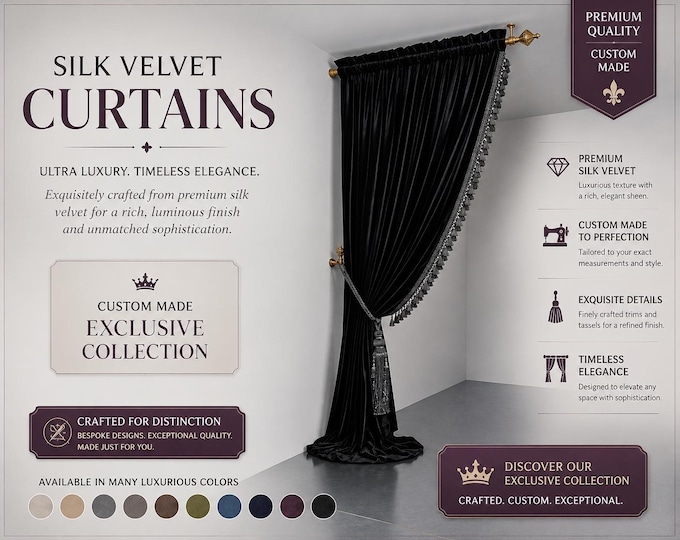 Silk & Velvet Drapes