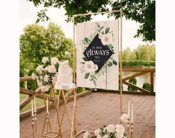 Wedding Welcome Banner