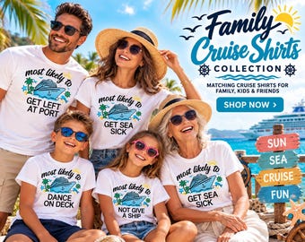FAMILY CRUISE T-SHIRTS