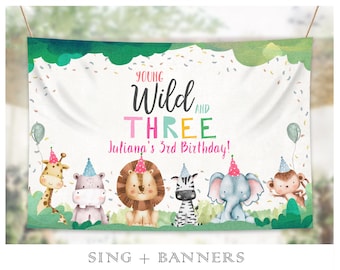 Birthday Sing + Banners