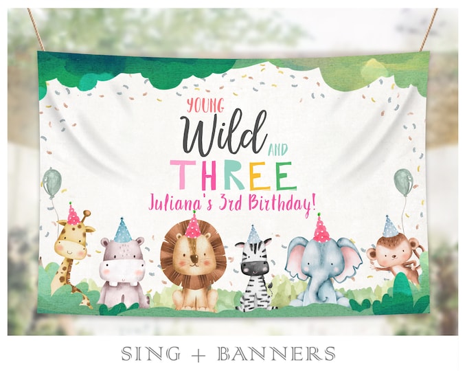 Birthday Sing + Banners