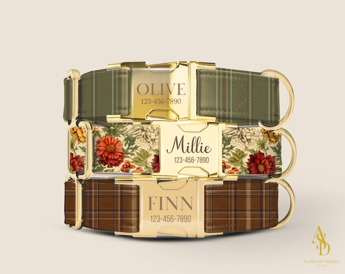 ENGRAVED DOG COLLARS
