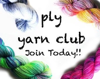 PLY yarn and fiber CLUBS