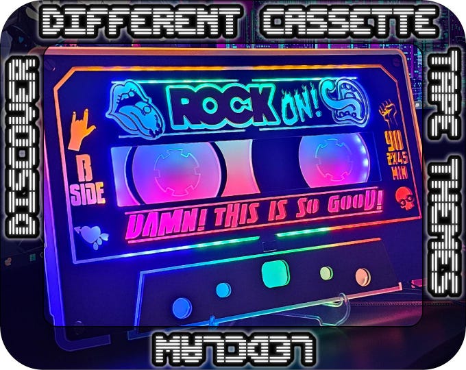 LED CASSETTE TAPES Signs
