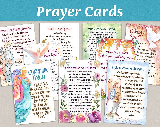 Popular Prayer Cards