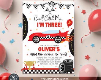 • Boy birthday invites