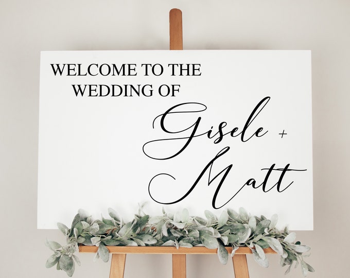 WEDDING SIGN + DECOR