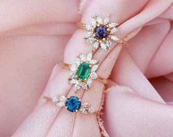 Gemstones Rings 