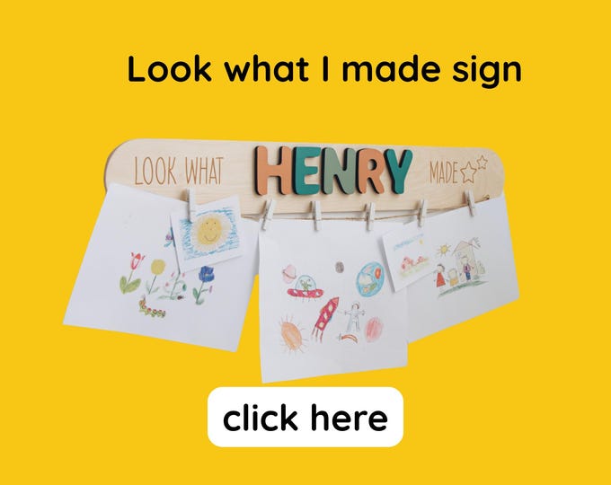 Look What I Made Signs