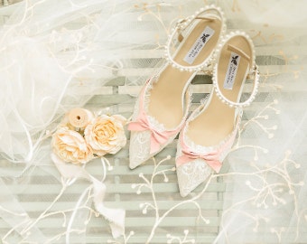 Wedding Shoes-BLOCK HEEL