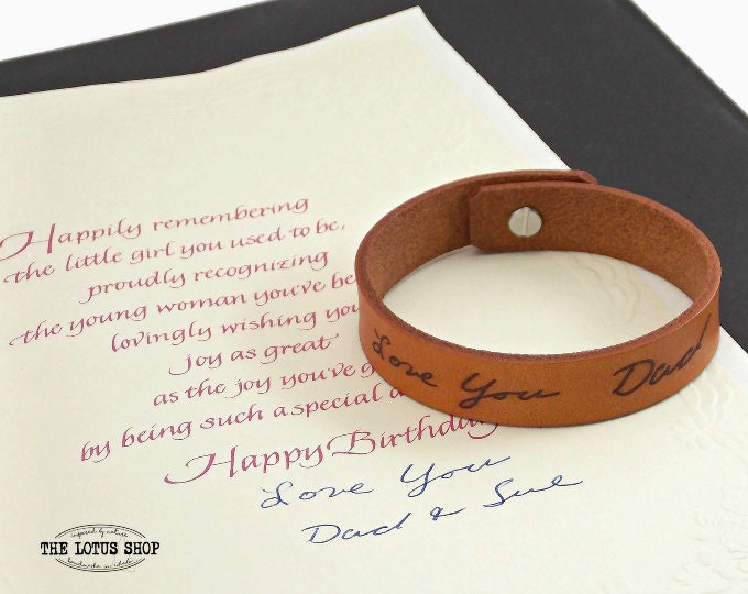 Handwriting Bracelets