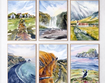 ICELAND Art Prints