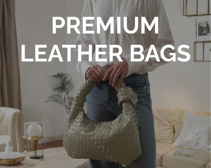 Woven Leather Bags