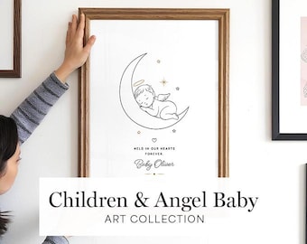 Children & Angel Baby