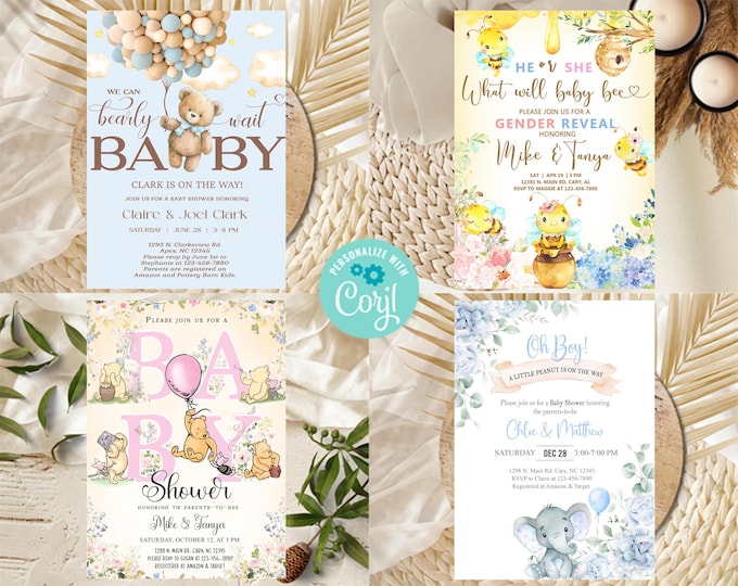 • Baby Shower - Invites